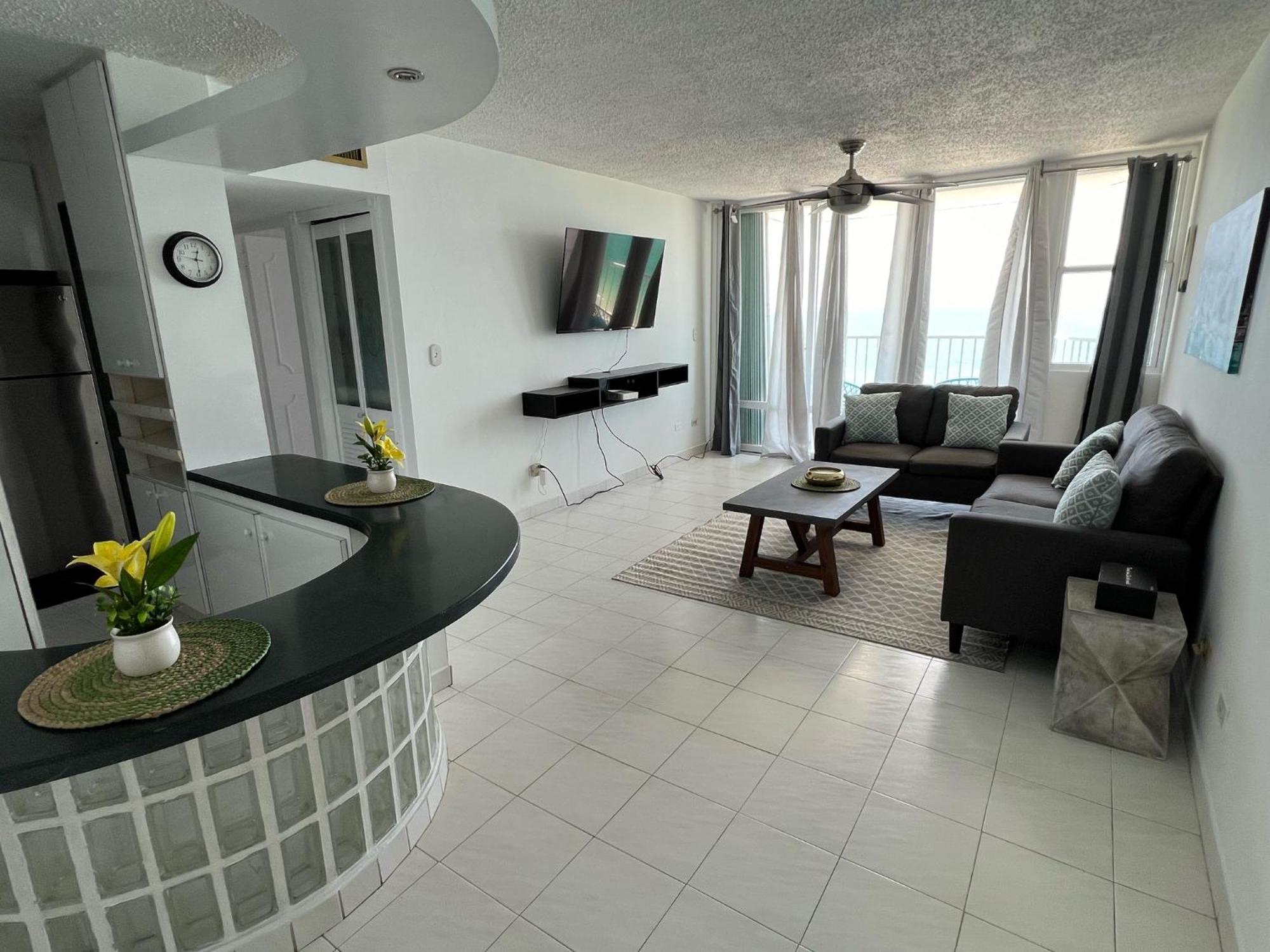 Ferienwohnung Gorgeous Ocean View 1Br W/Beach Acess & Pool San Juan Exterior foto